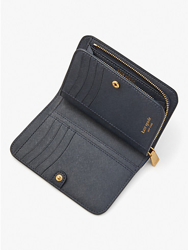 morgan saffiano leather compact wallet, , rr_productgrid