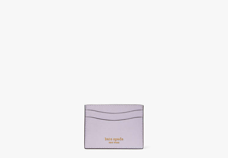 Morgan Cardholder, Lavender Cream, Product