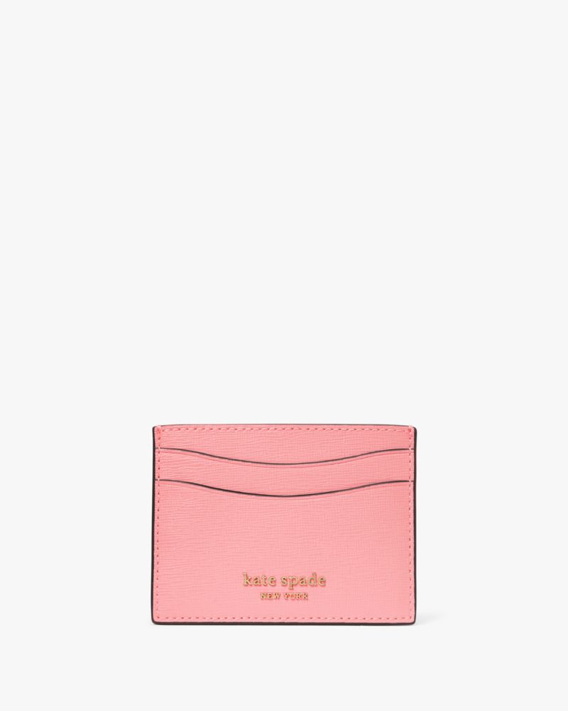 Kate Spade Morgan Cardholder In Salmon Pink