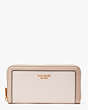 Morgan Colorblocked Zip-around Continental Wallet, Pale Dogwood Multi, Product