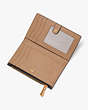 Morgan Colorblocked Small Slim Bifold Wallet, Cafe Mocha Multi, Product
