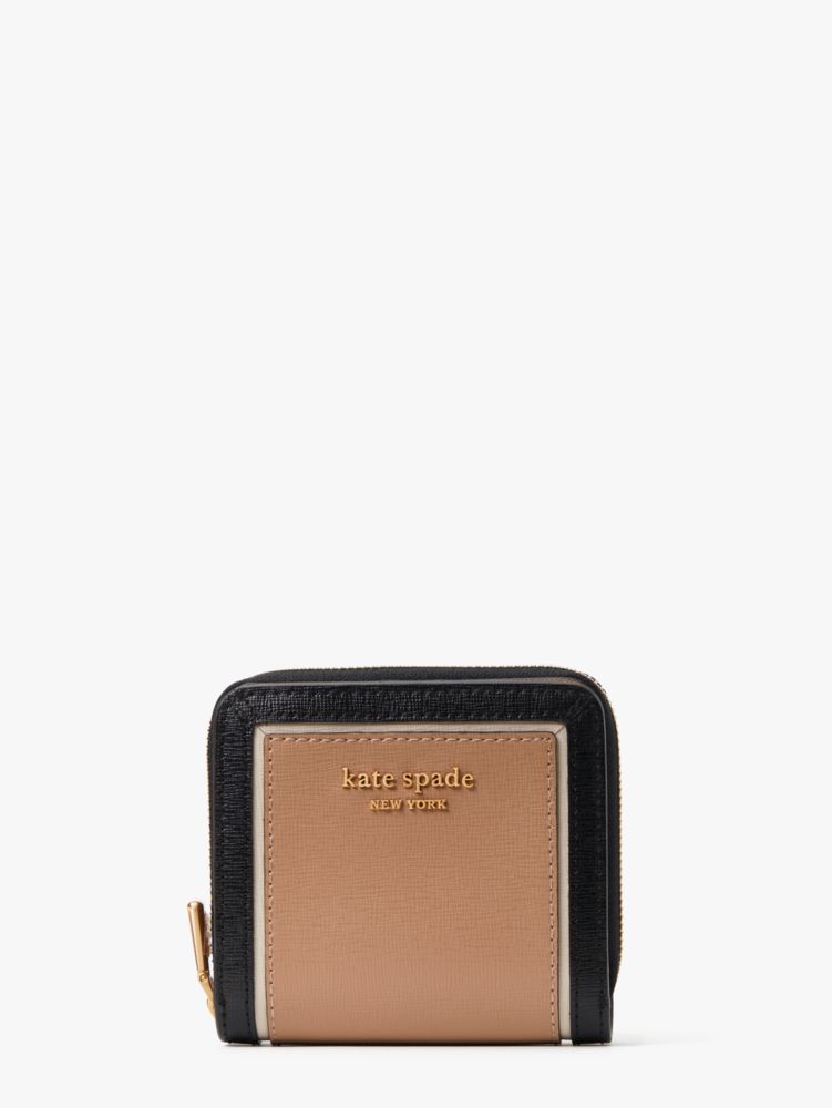 Kate Spade Morgan Colorblocked Small Compact Wallet