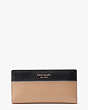 Morgan Colorblocked Slim Bifold Wallet, Cafe Mocha Multi, Product