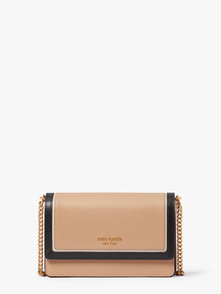 Morgan Colorblocked Flap Chain Wallet | Kate Spade New York