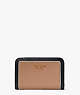 Morgan Colorblocked Compact Wallet, Cafe Mocha Multi, ProductTile