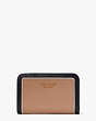 Morgan Colorblocked Compact Wallet, Cafe Mocha Multi, Product