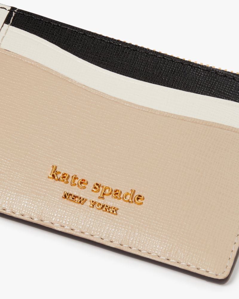 Kate Spade Morgan Colorblocked Card Case Wristlet. 4