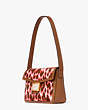 Katy Leopard Haircalf Medium Shoulder Bag, Pink Multi, Product