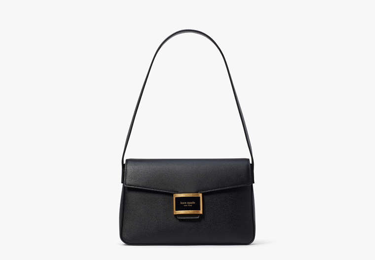 Katy Medium Shoulder Bag, Black, Product