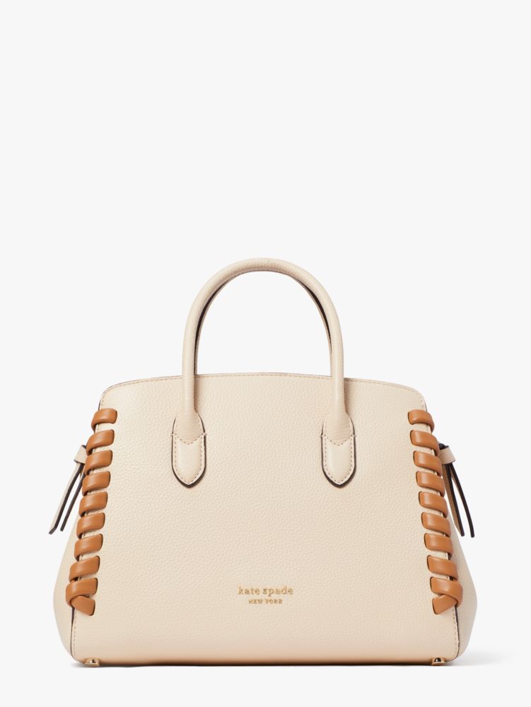 Knott Whipstitched Medium Satchel | Kate Spade New York