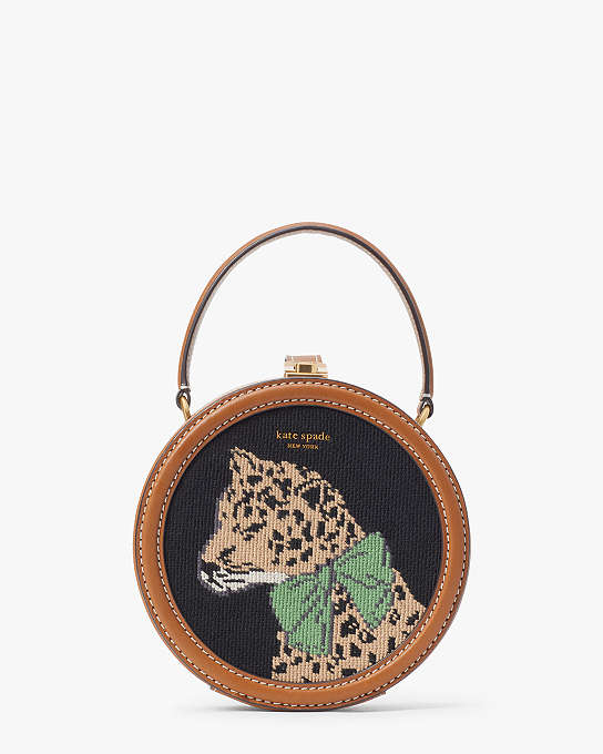 Lucy Lady Leopard Small Crossbody | Kate New York