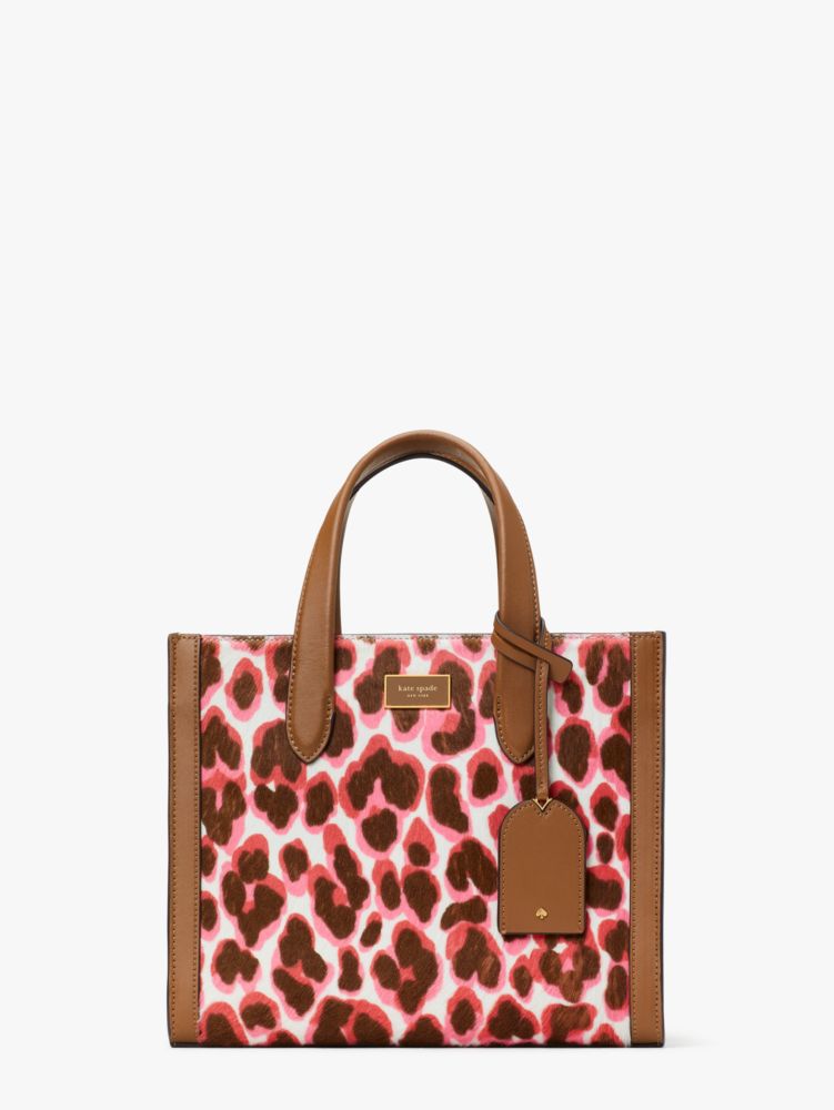 Manhattan Leopard Haircalf Small Tote | Kate Spade New York