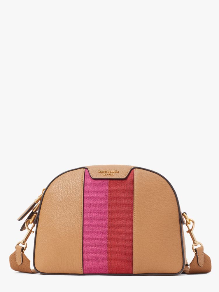 Racing Stripe Addy Medium Dome Crossbody, Kate Spade UK in 2023