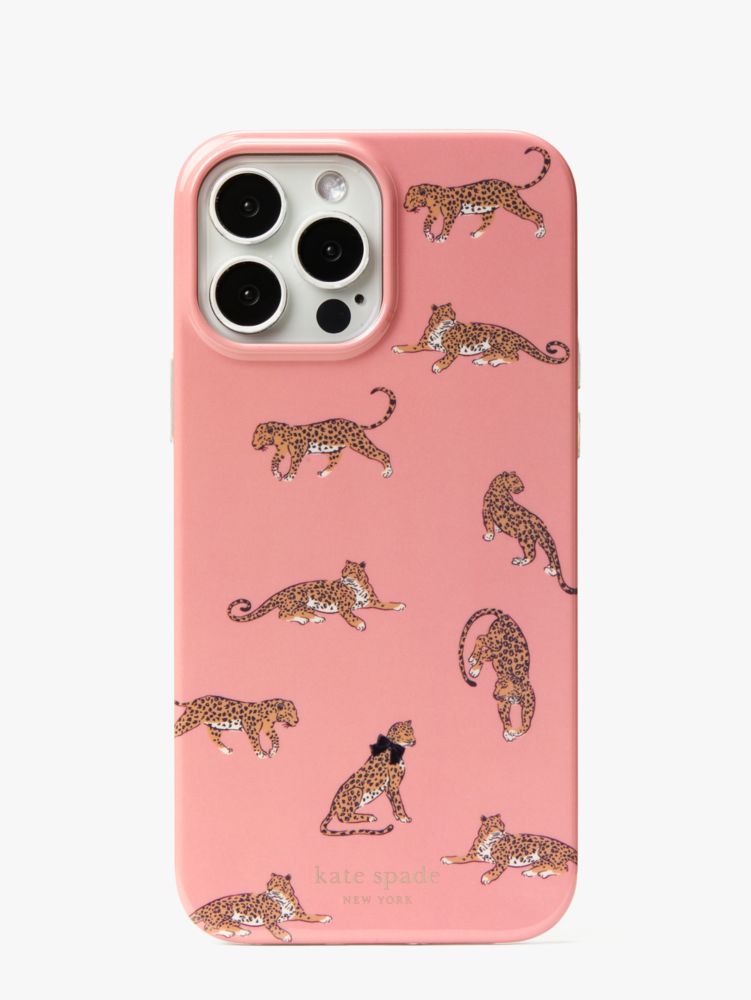 Leopard I Phone 13 Pro Max Case | Kate Spade New York