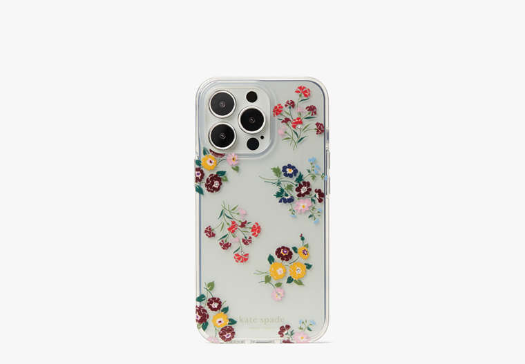 Bouquet Toss iPhone 13 Pro Case, Clear Multi, Product
