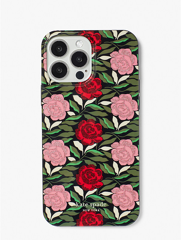 Rose Garden Hülle für iPhone 13 Pro Max mit Glitzer, , rr_large