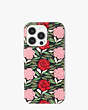 Rose Garden Glitter iPhone 13 Pro Case, Black Multi, Product