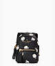 Chelsea Micro Backpack Key Chain, Black Multi, ProductTile