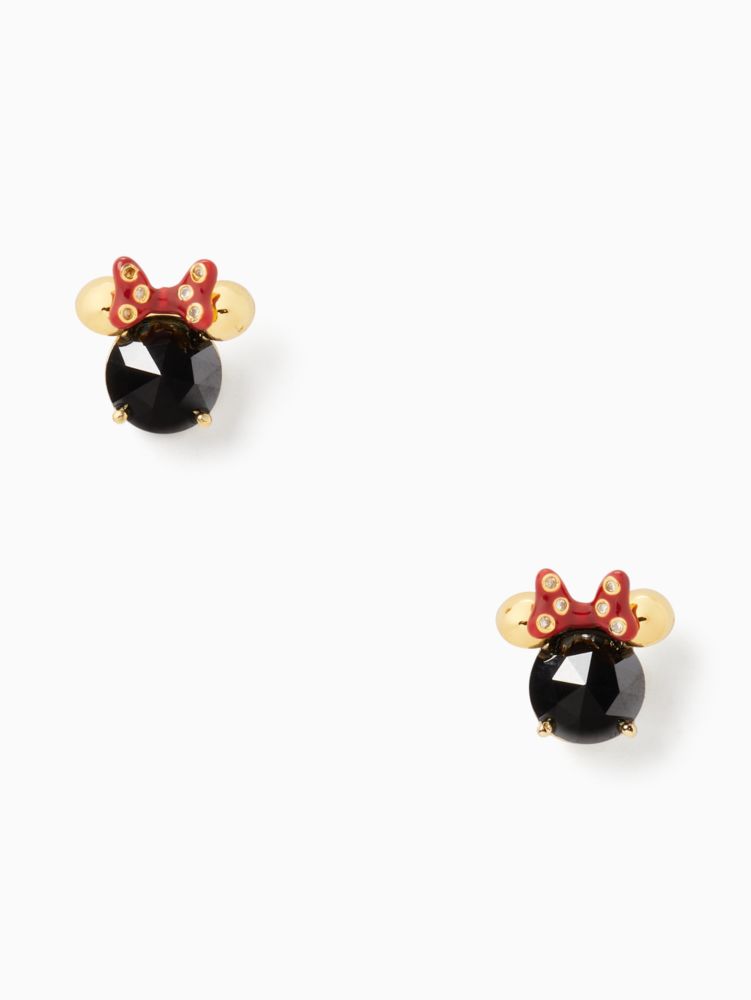 Total 44+ imagen disney x kate spade new york minnie studs