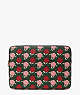 Morgan Rose Garden Universal Laptop Sleeve, Black Multi, ProductTile
