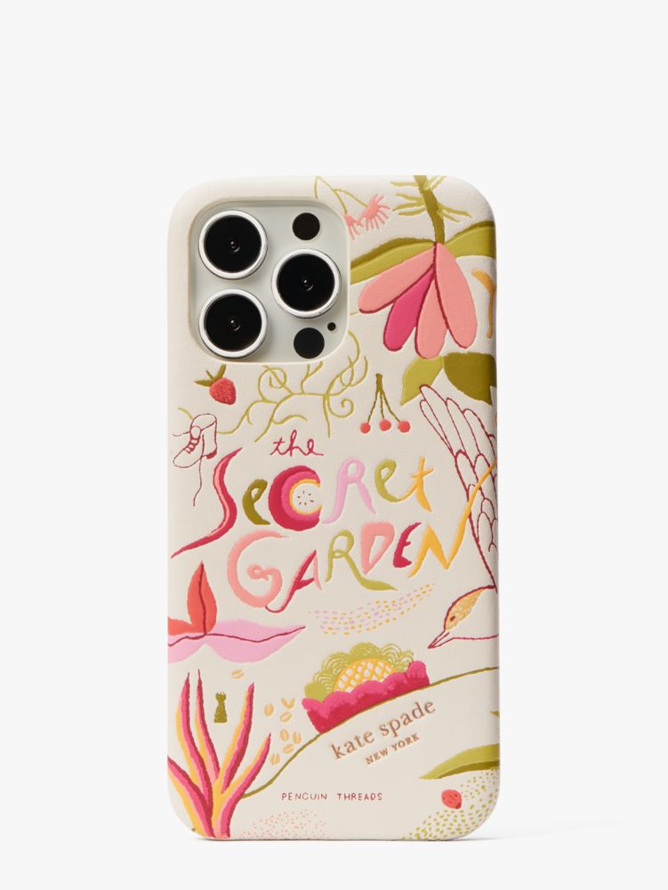 Storyteller Secret Garden I Phone 13 Pro Case | Kate Spade New York