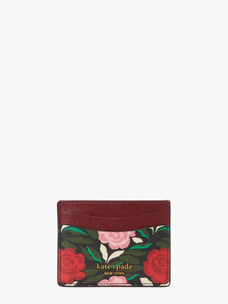 Morgan Rose Garden Cardholder | Kate Spade New York