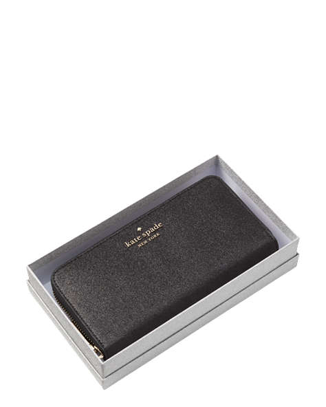Tinsel Boxed Large Continental Wallet, Black, ProductTile
