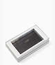 Tinsel Boxed Large Slim Card Holder, Black, ProductTile
