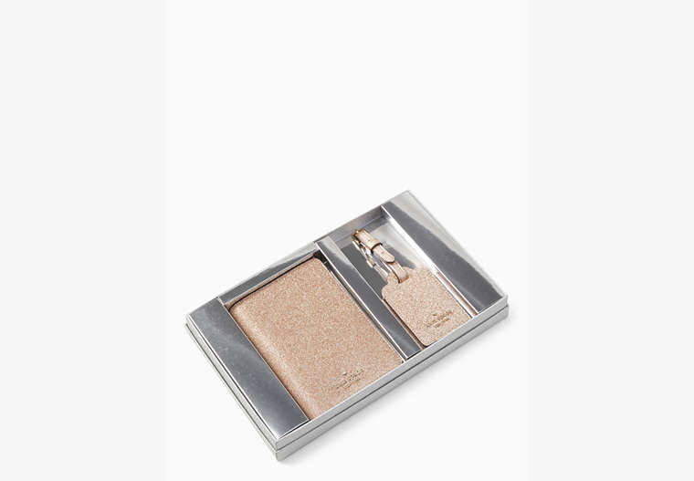 Tinsel Boxed Travel Set, Rose Gold, Product