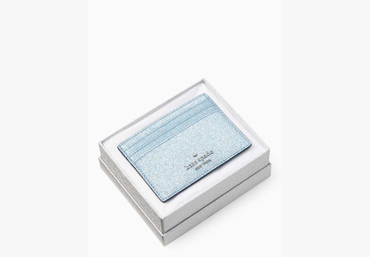 Tinsel Boxed Small Card Holder, Frosty Sky, Product