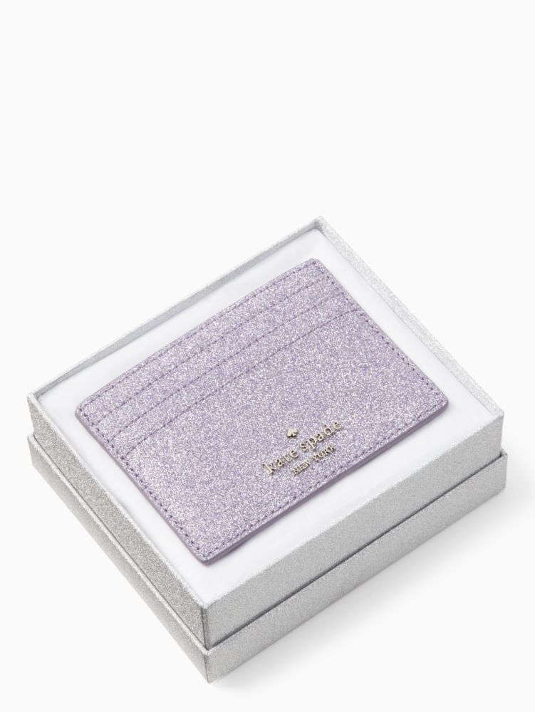 Tinsel Boxed Small Card Holder | Kate Spade Surprise