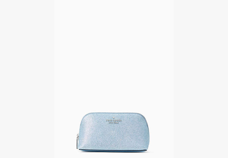 Tinsel Small Cosmetic Case, Frosty Sky, Product image number 0
