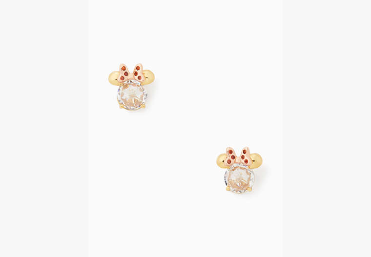 Disney X Kate Spade New York Minnie Studs, Clear Multi, Product image number 0