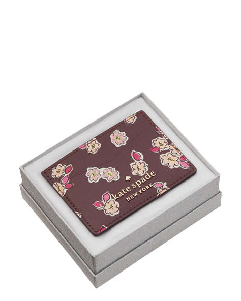 Tinsel Boxed Small Card Holder, Deep Berry Multi, ProductTile