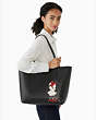 Disney X Kate Spade New York Minnie Mouse Tote Bag, Black Multi, Product