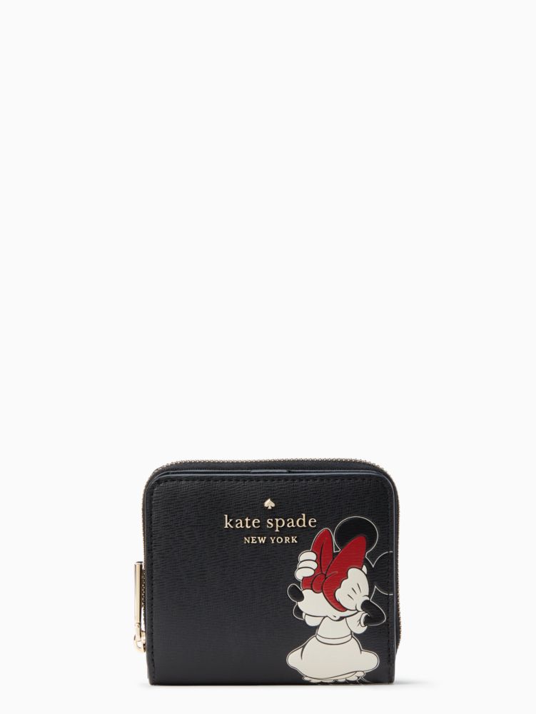 Disney X Kate Spade New York Minnie Mouse Zip Around Wallet Kate Spade Surprise