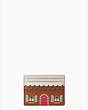 Small Gingerbread Card Holder, Multi, Product
