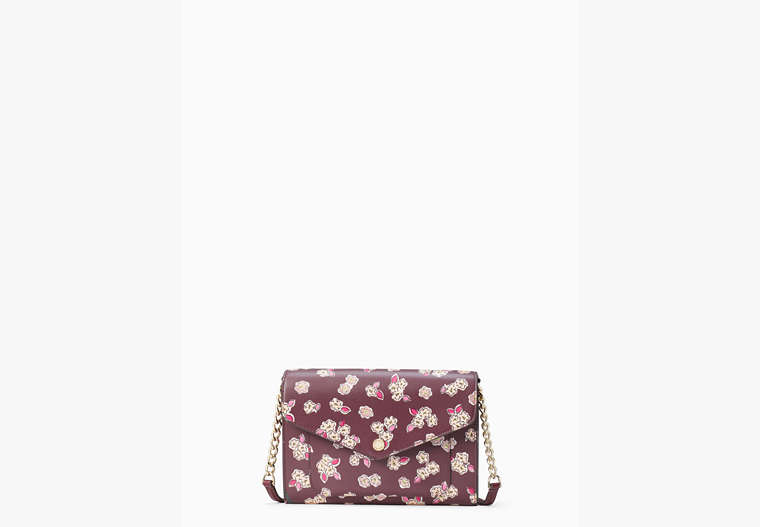 Tinsel Flap Crossbody, Deep Berry Multi, Product image number 0