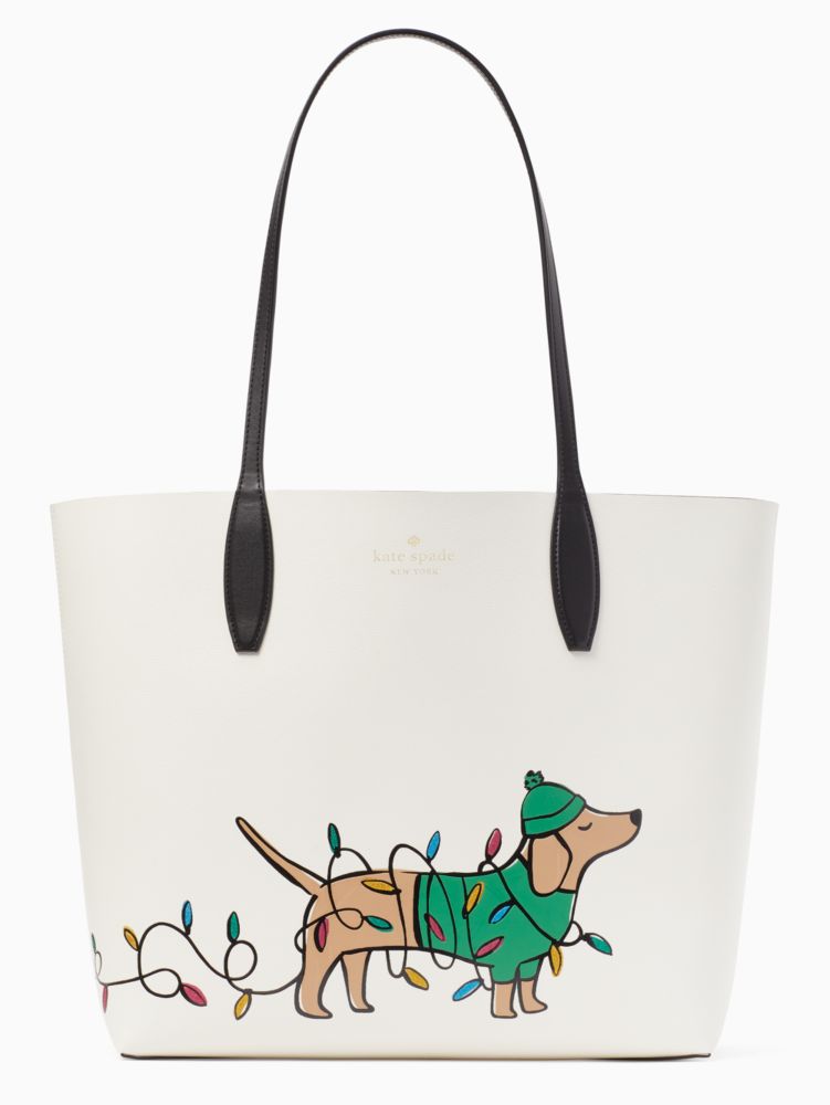 Claude Large Dachshund Tote | Kate Spade Surprise