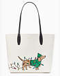 Claude Large Dachshund Tote, Multi, Product