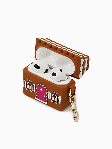 Kate Spade Silicone Gingerbread Airpod Generation 3 Case K9401 