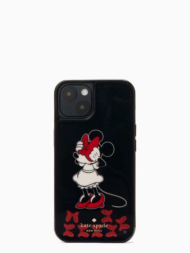 Disney X Kate Spade New York Minnie Bow Resin I Phone 13 Case Kate