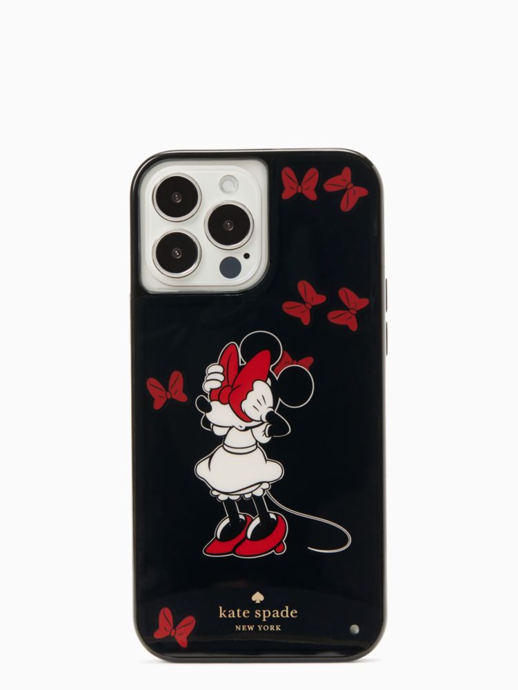 Disney X Kate Spade New York Minnie Bow Resin I Phone 13 Pro Max Case | Kate  Spade Surprise