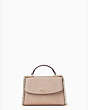 Darcy Glitter Micro Satchel, Rose Gold, Product