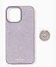 Glitter Stability Ring Resin Iphone 13 Pro Max Case, Lilac Frost, ProductTile