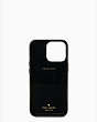Graphic Leopard Resin iPhone 13 Pro Case, Black Multi, Product