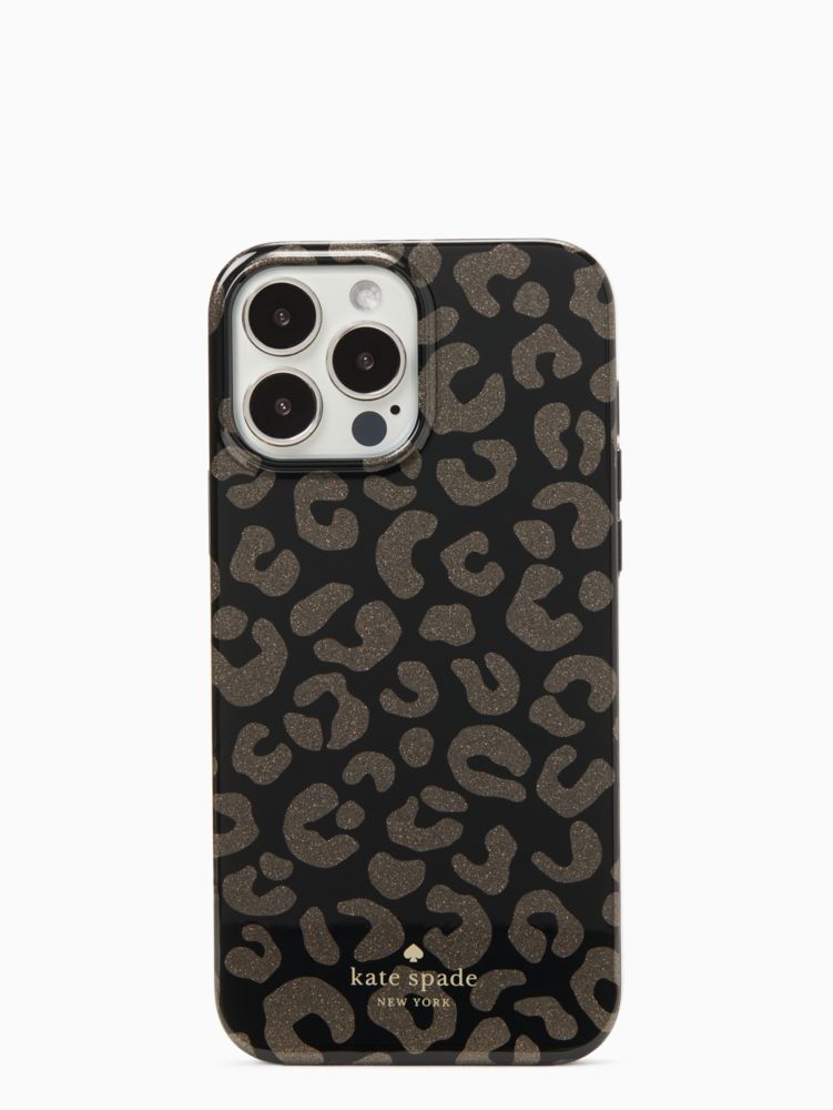 Arriba 37+ imagen kate spade leopard iphone 13 pro max case