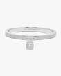 Lock And Spade Pavé Bangle, Silver, Product