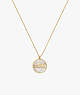 Zodiac In The Stars Mother Of Pearl Pendant, Mother Of Pearl/Gold, ProductTile