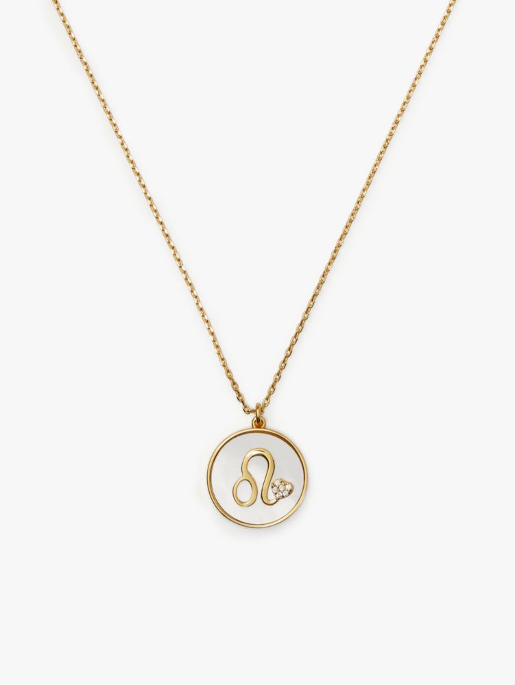 Zodiac In The Stars Mother Of Pearl Pendant | Kate Spade New York